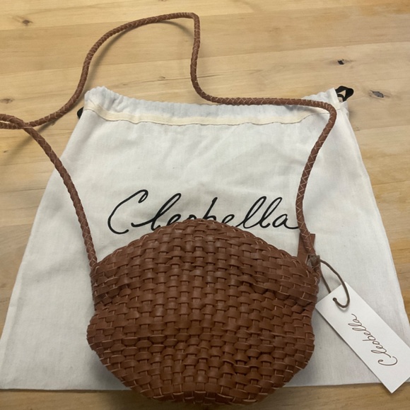 CLEOBELLA TAN WOVEN CROSSBODY NWT - Picture 5 of 8
